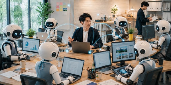 AI社員組織を作ってみたのイメージ画像