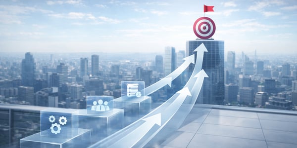 数字目標だけの経営のイメージ画像
